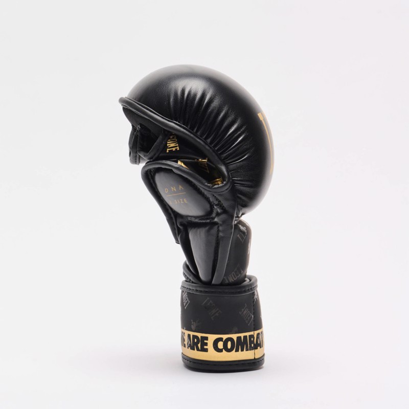 LEONE MMA GLOVES DNA- black